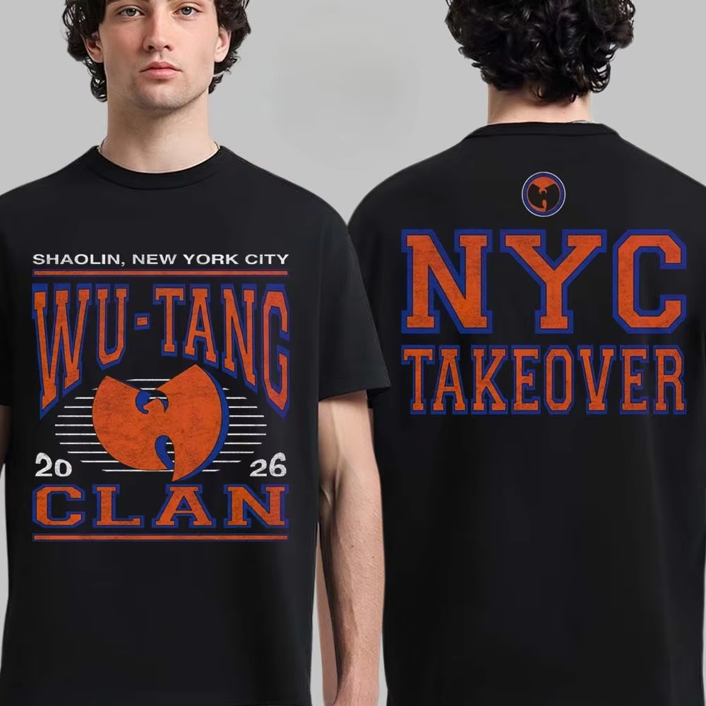 Summer Clothing Nyc - Camiseta Gráfica Wu-Tang Clan NYC Takeover,