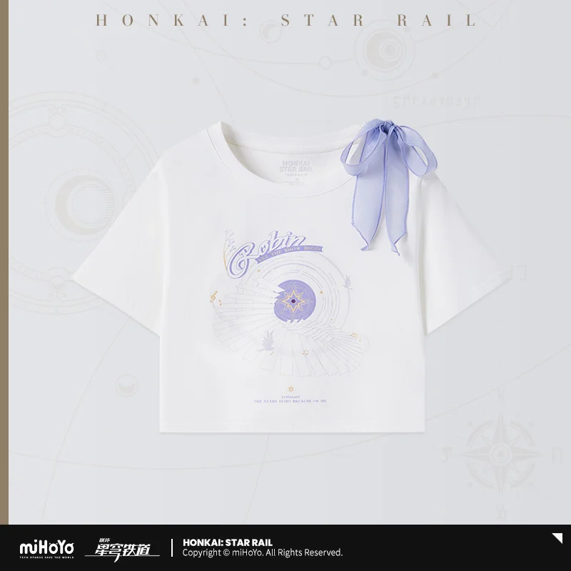 Summer Games Clothing - MiHoYo-Camiseta de manga corta para Cosplay
