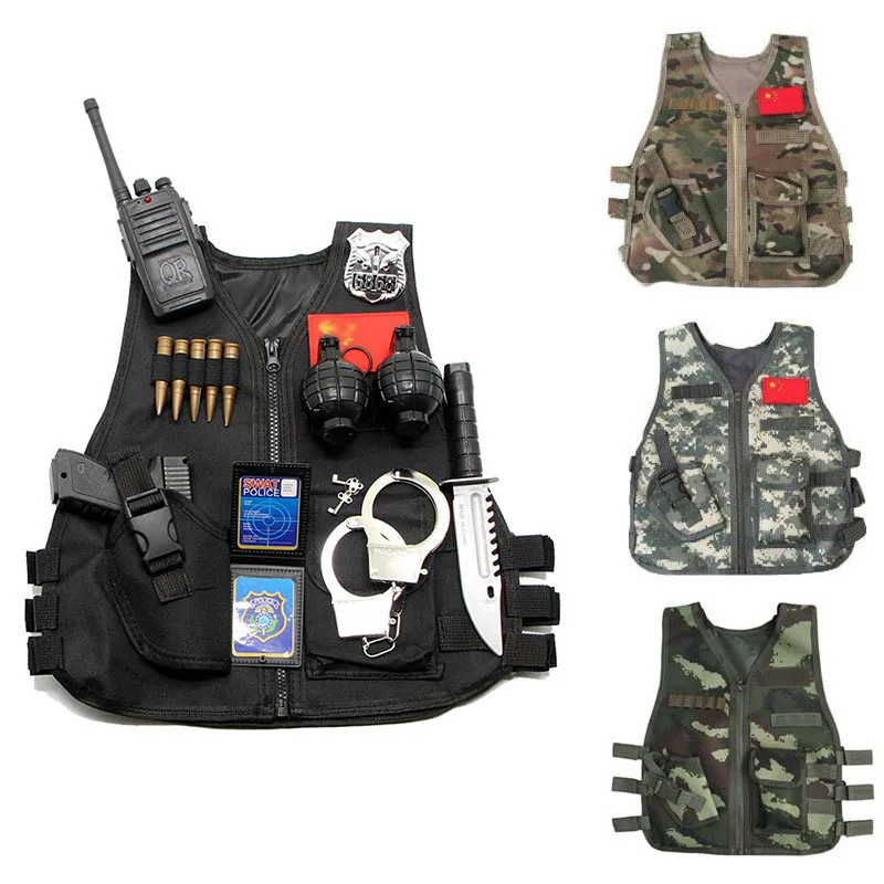 Summer Games Clothing - Chaleco táctico para niños al aire