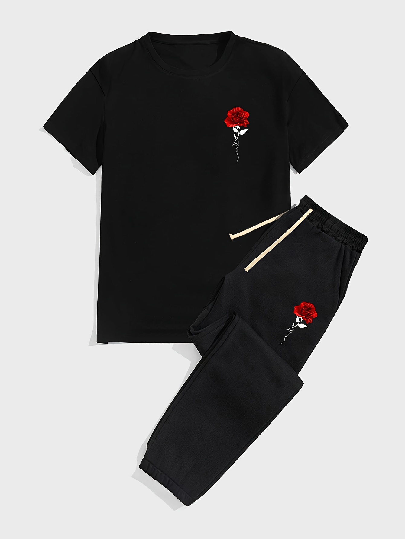 Summer Rose Clothing - Moda para hombre, nuevo verano, estampado