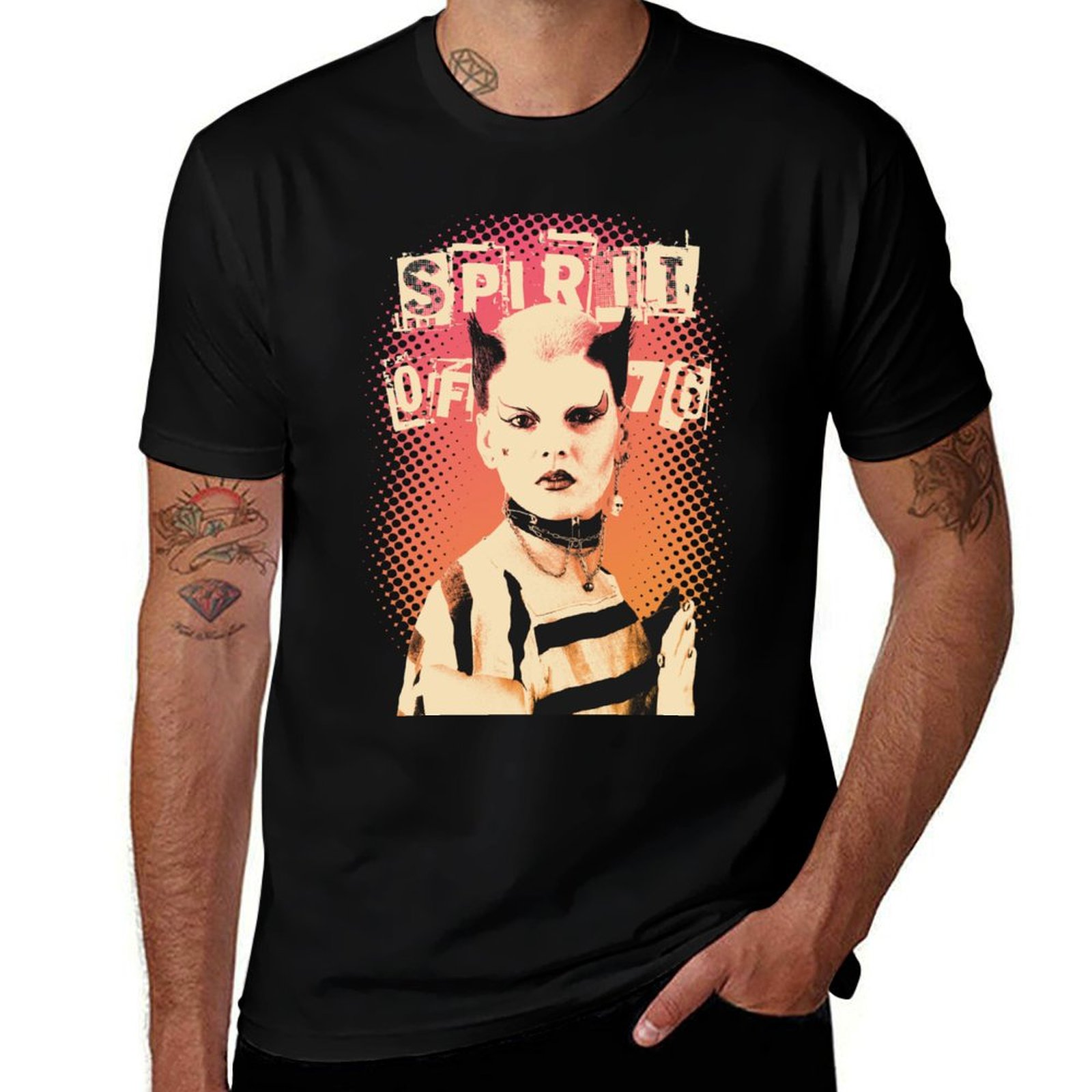 Summer Clothing Uk Men - Camiseta Soo Catwoman UK Punk Rock,