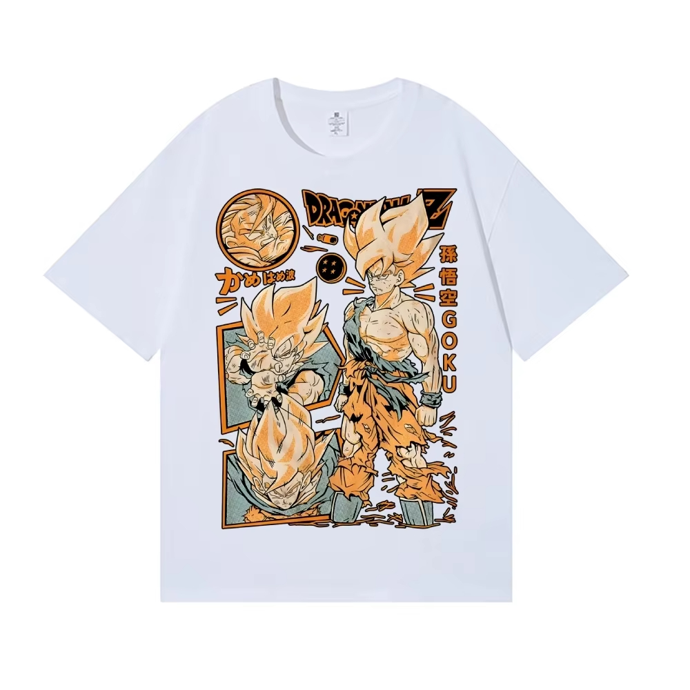 Summer Clothing Good Quality - Nueva Camiseta Clásica Estilo Dragon Ball