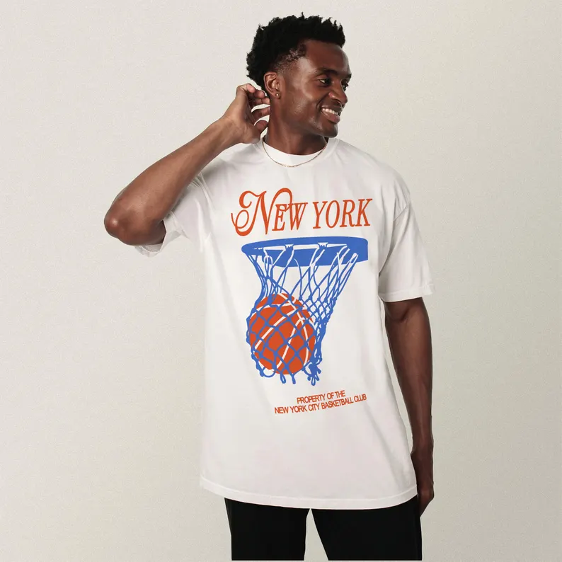 Summer Clothing Nyc - Camiseta de Baloncesto de Nueva York