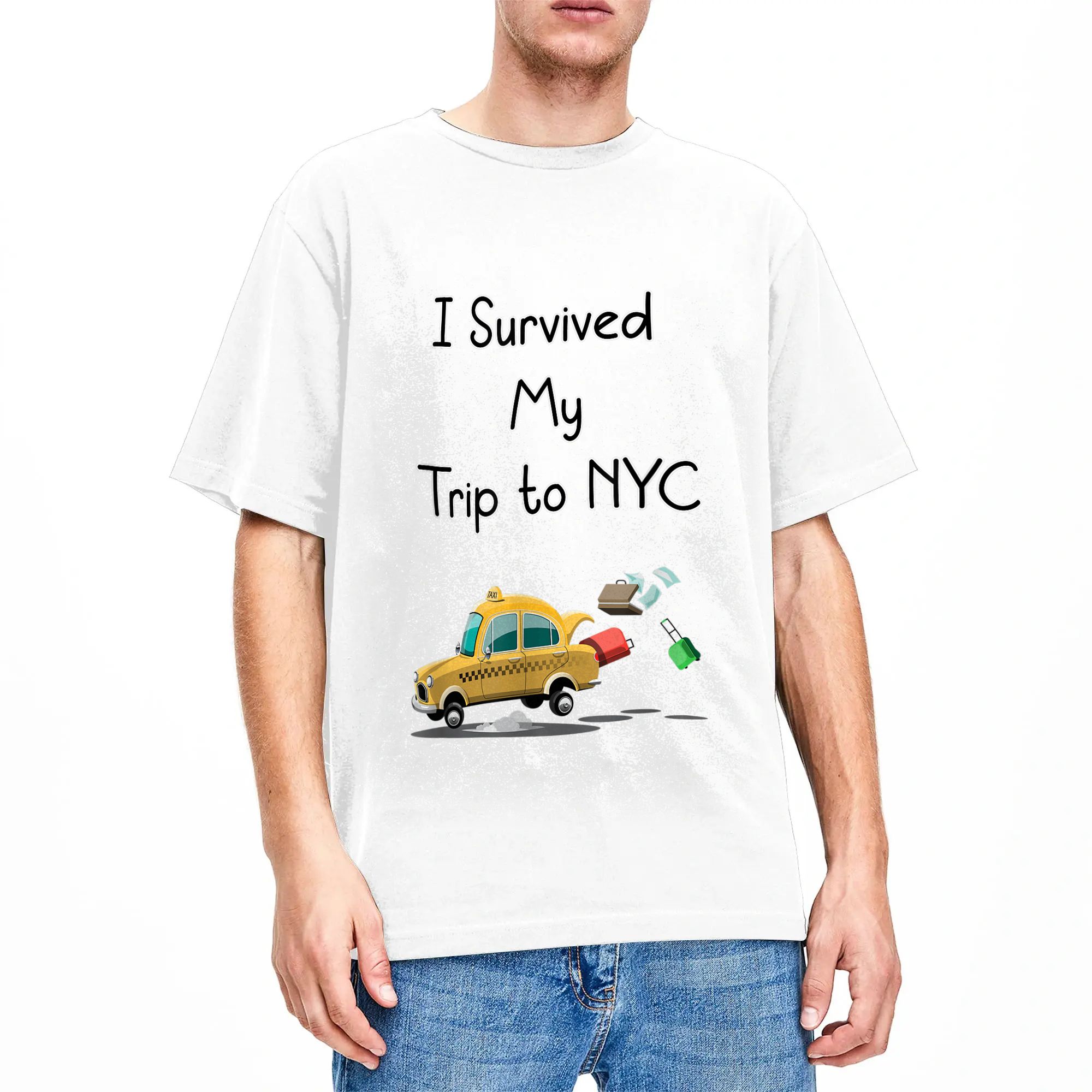 Camiseta de algodón con estamp - Summer Clothing Nyc reseña y precio