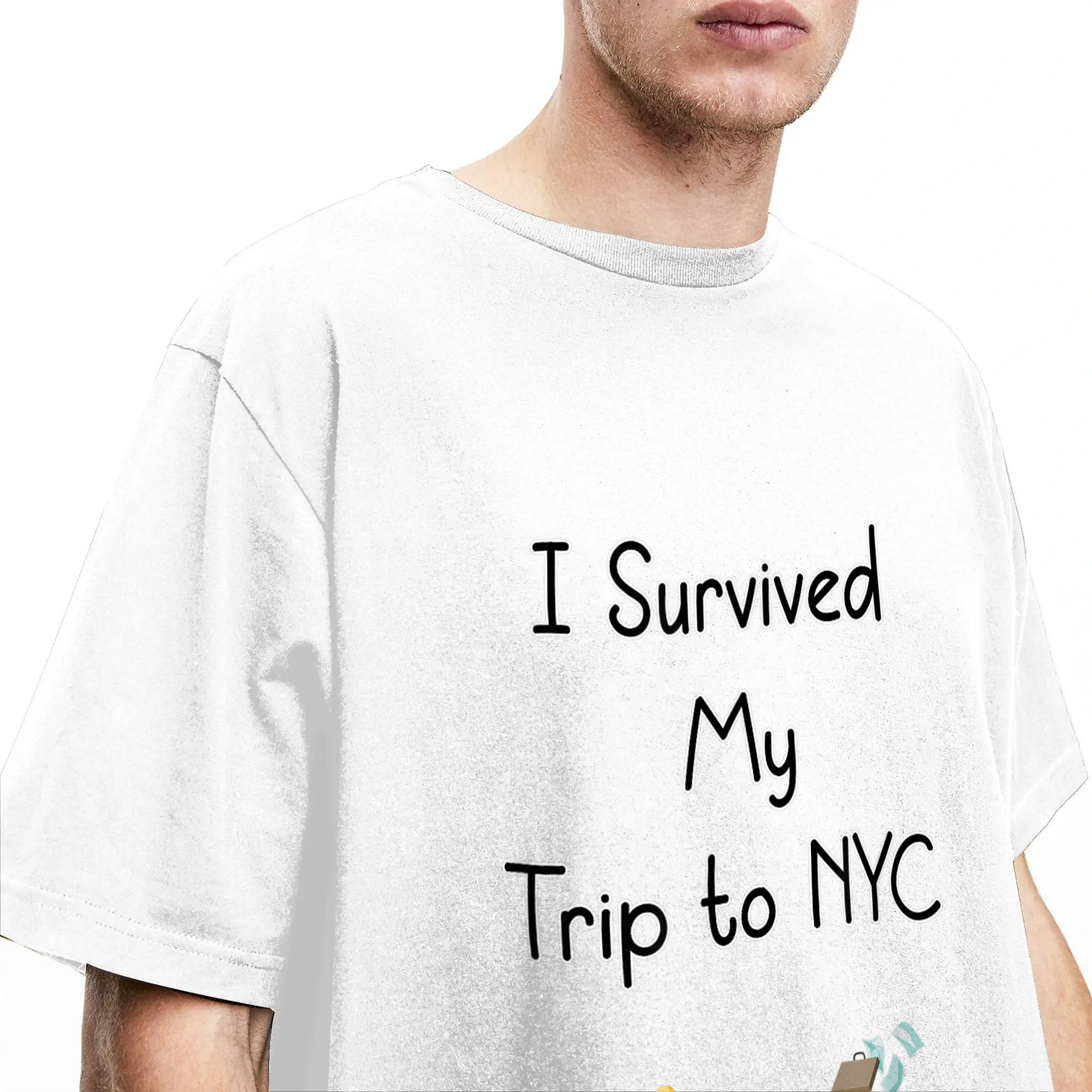 Camiseta de algodón con estamp - Summer Clothing Nyc reseña y precio