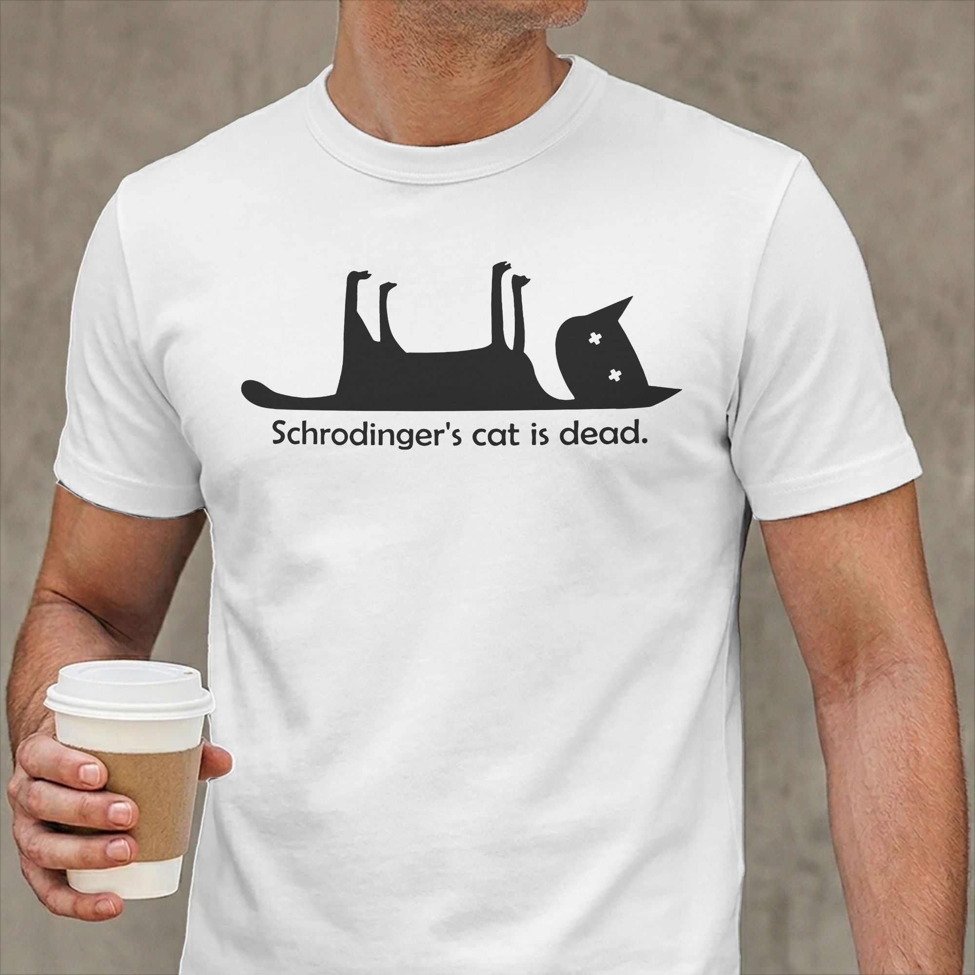 Camiseta Schrodinger's Cat is  - Summer Clothing Ideas reseña y precio