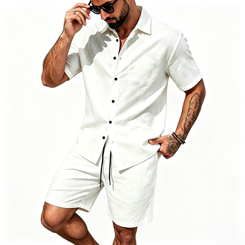 Conjunto de Dos Piezas de Lino - Summer Clothing Outfits reseña y precio