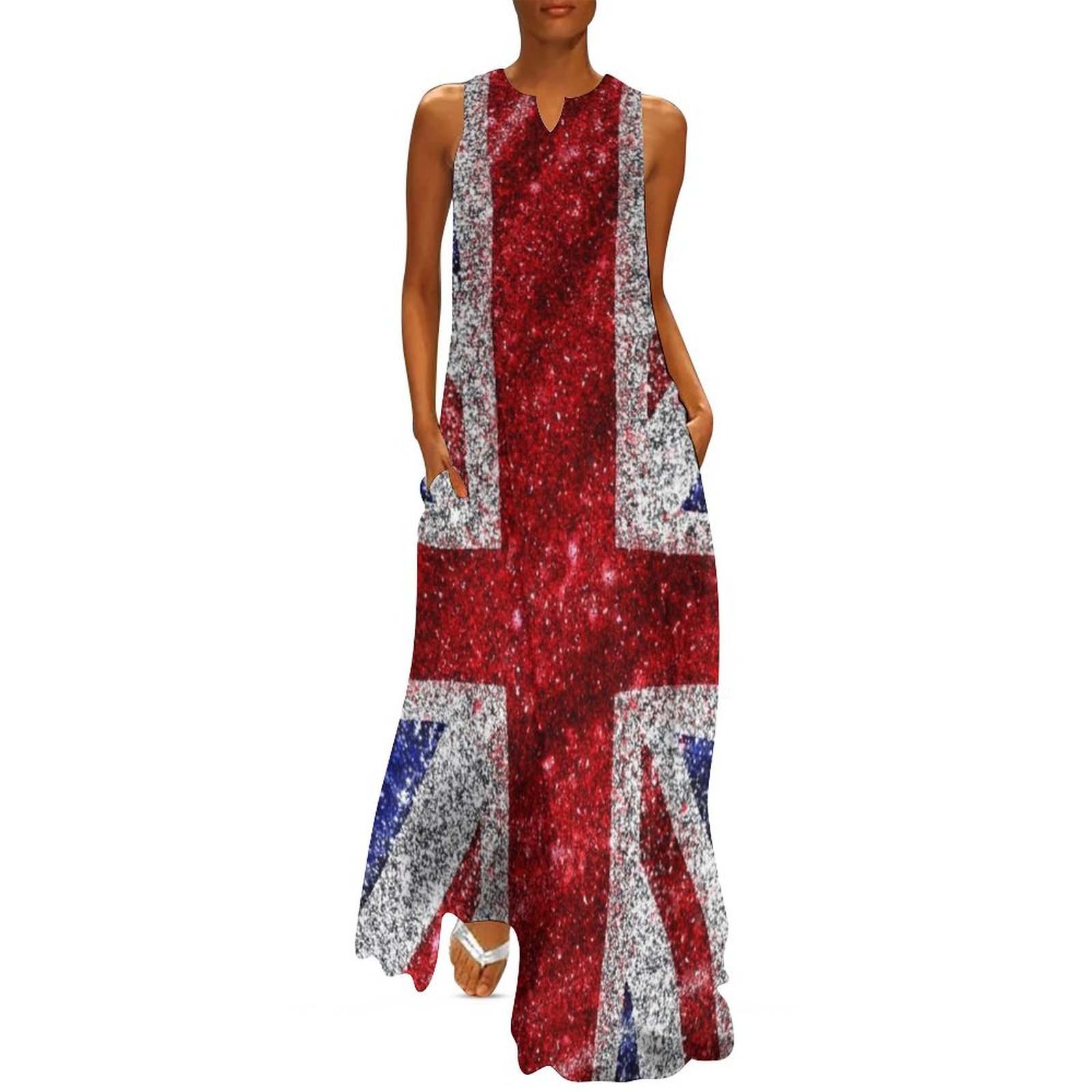 Vestido largo con lentejuelas  - Womens Summer Clothing Uk reseña y precio