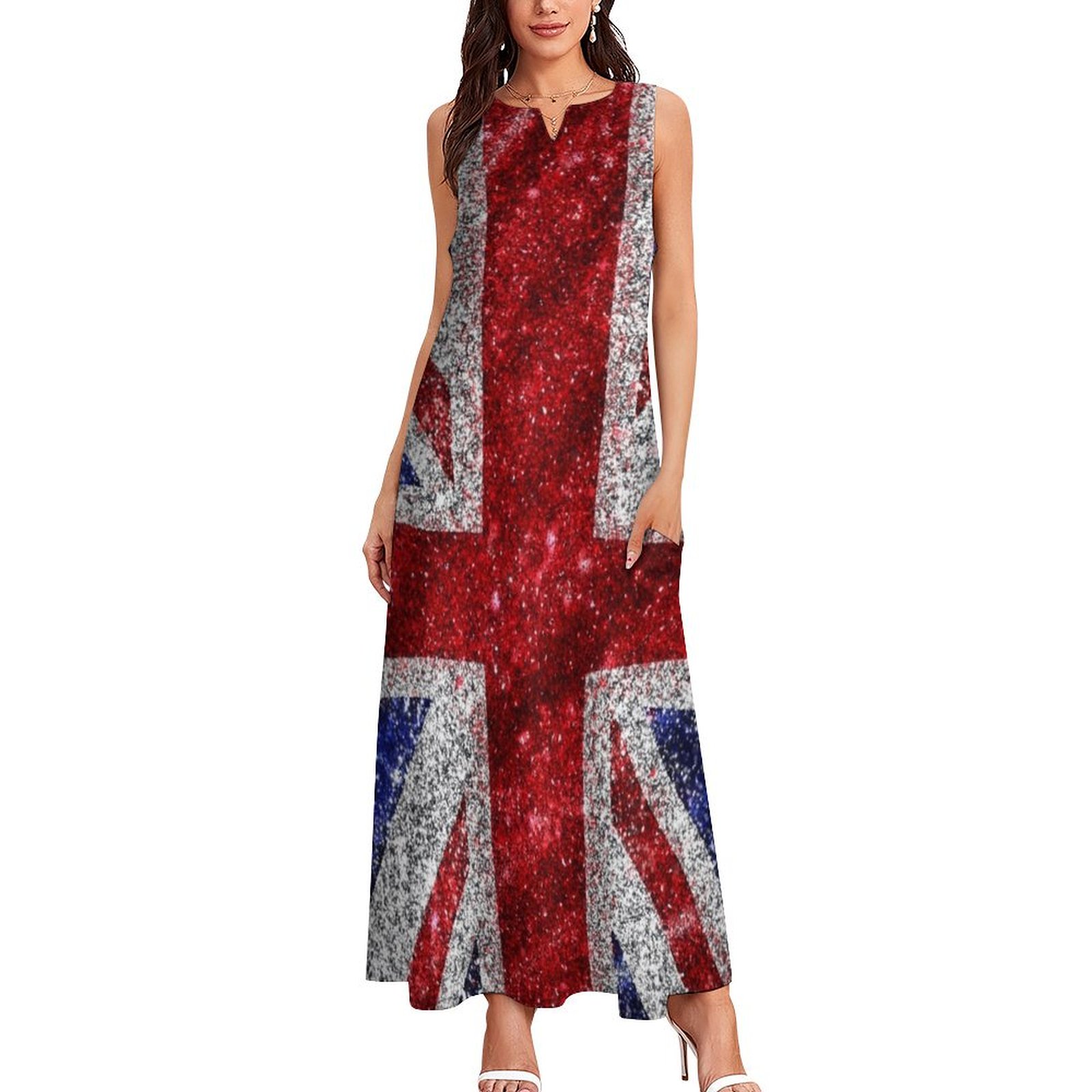Vestido largo con lentejuelas  - Womens Summer Clothing Uk reseña y precio