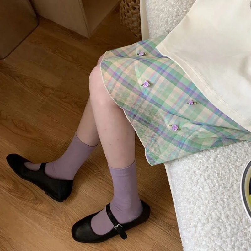 Faldas a Cuadros de Colores Co - Summer Rose Clothing reseña y precio