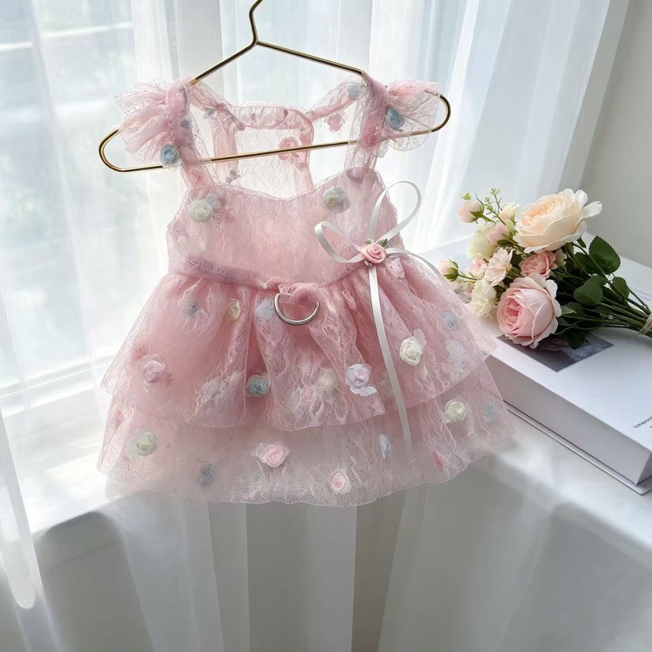 Vestido de Gasa con Rosas Trid - Summer Rose Clothing reseña y precio