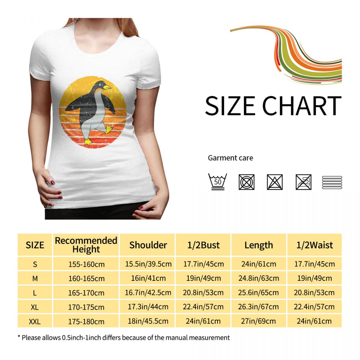Camiseta Retro de Verano con D - Summer Clothing Staples reseña y precio