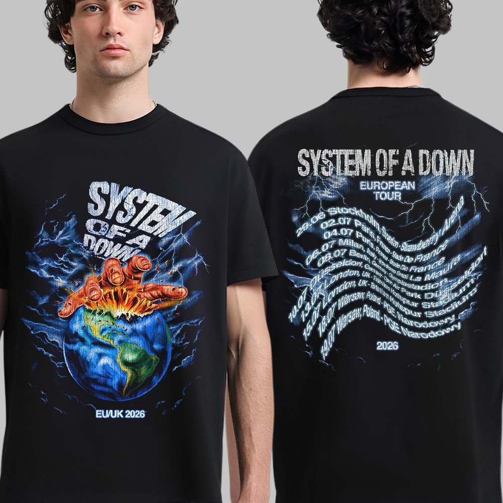 Camiseta System of A Down Euro - Womens Summer Clothing Uk reseña y precio