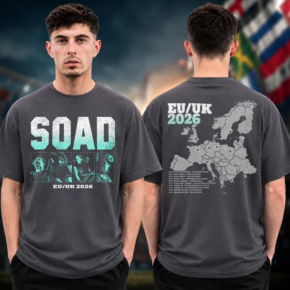 Camiseta System of A Down Euro - Womens Summer Clothing Uk reseña y precio