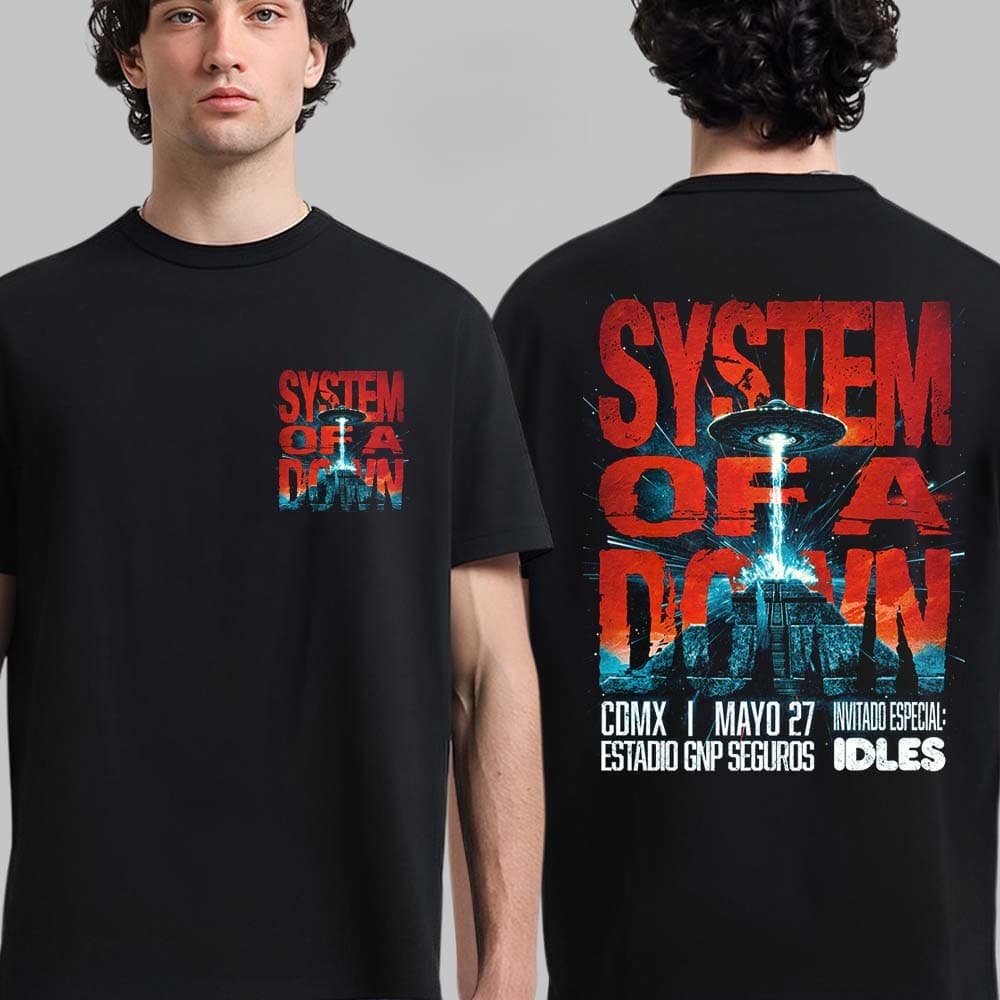 Camiseta System of A Down Euro - Womens Summer Clothing Uk reseña y precio
