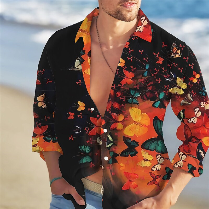 Camisa con estampado de flores - Summer Rose Clothing reseña y precio