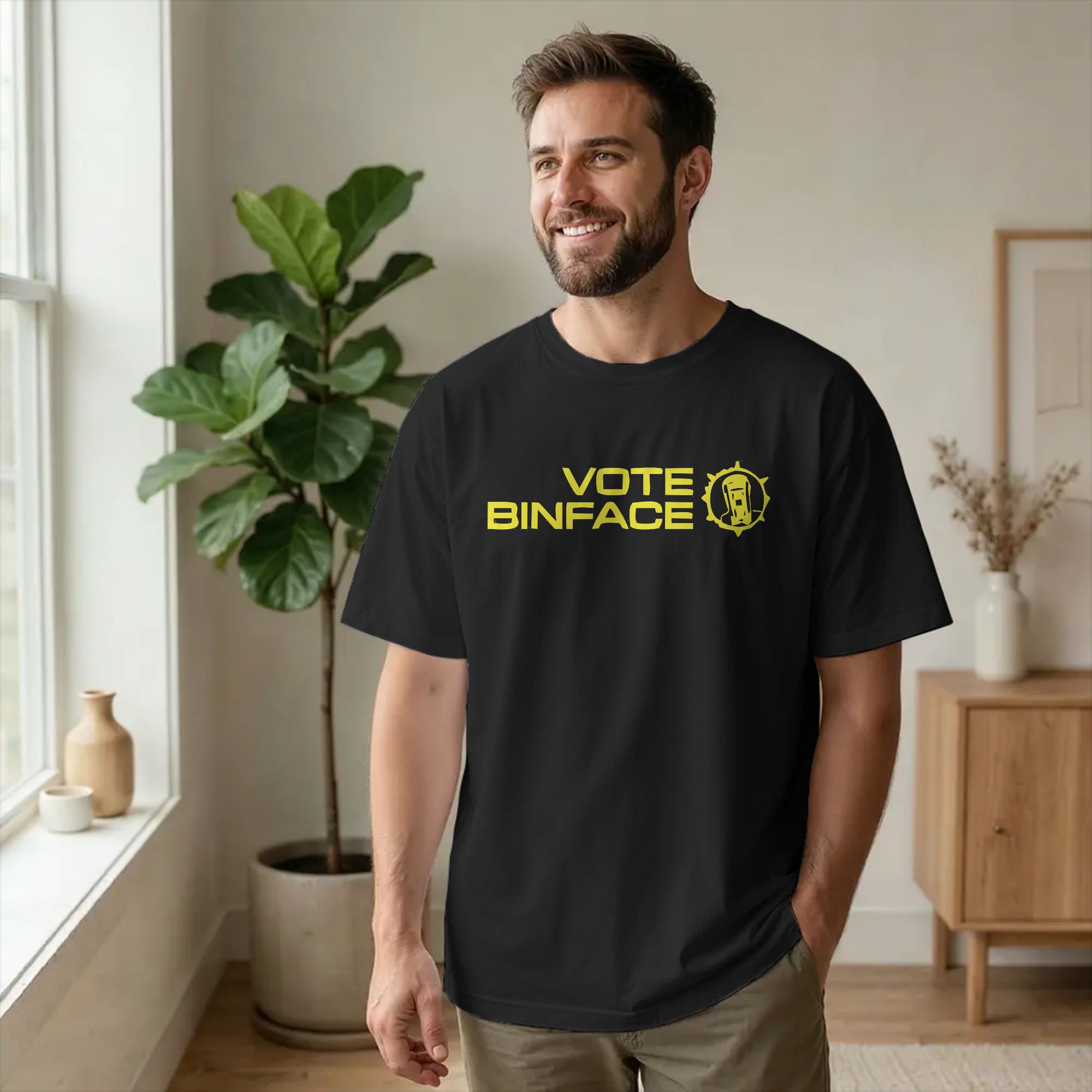 Camiseta con estampado de Vote - Summer Clothing Uk Men reseña y precio