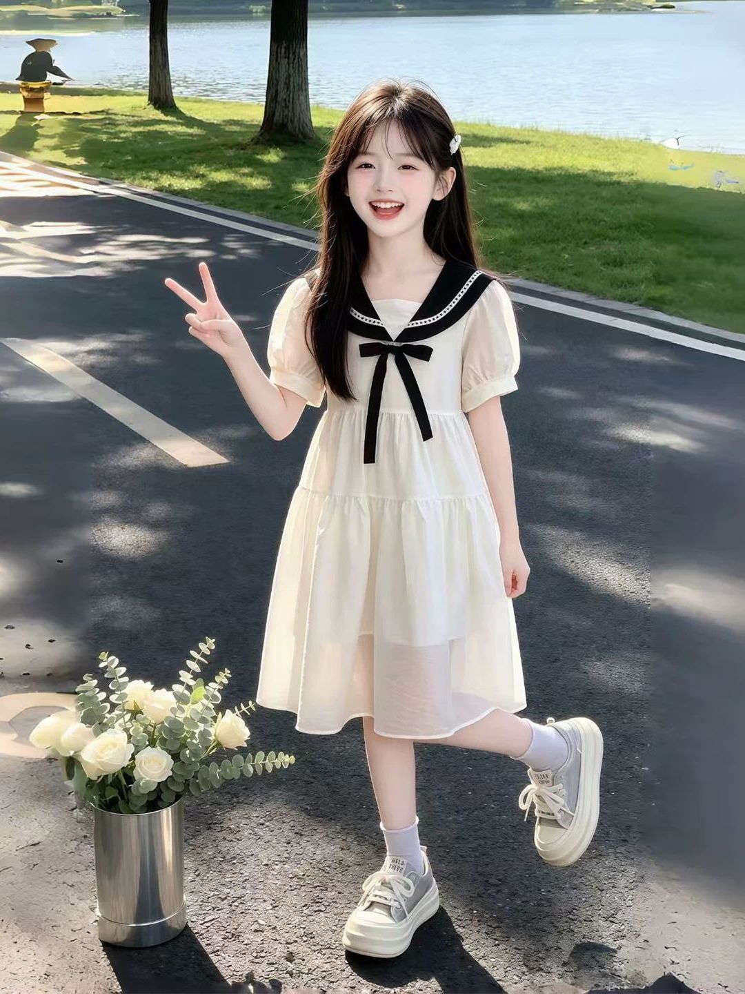 Vestido de Verano para Niñas,  - Summer Clothing Old Navy reseña y precio