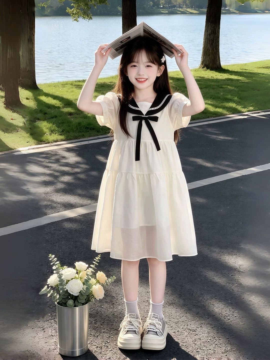 Vestido de Verano para Niñas,  - Summer Clothing Old Navy reseña y precio