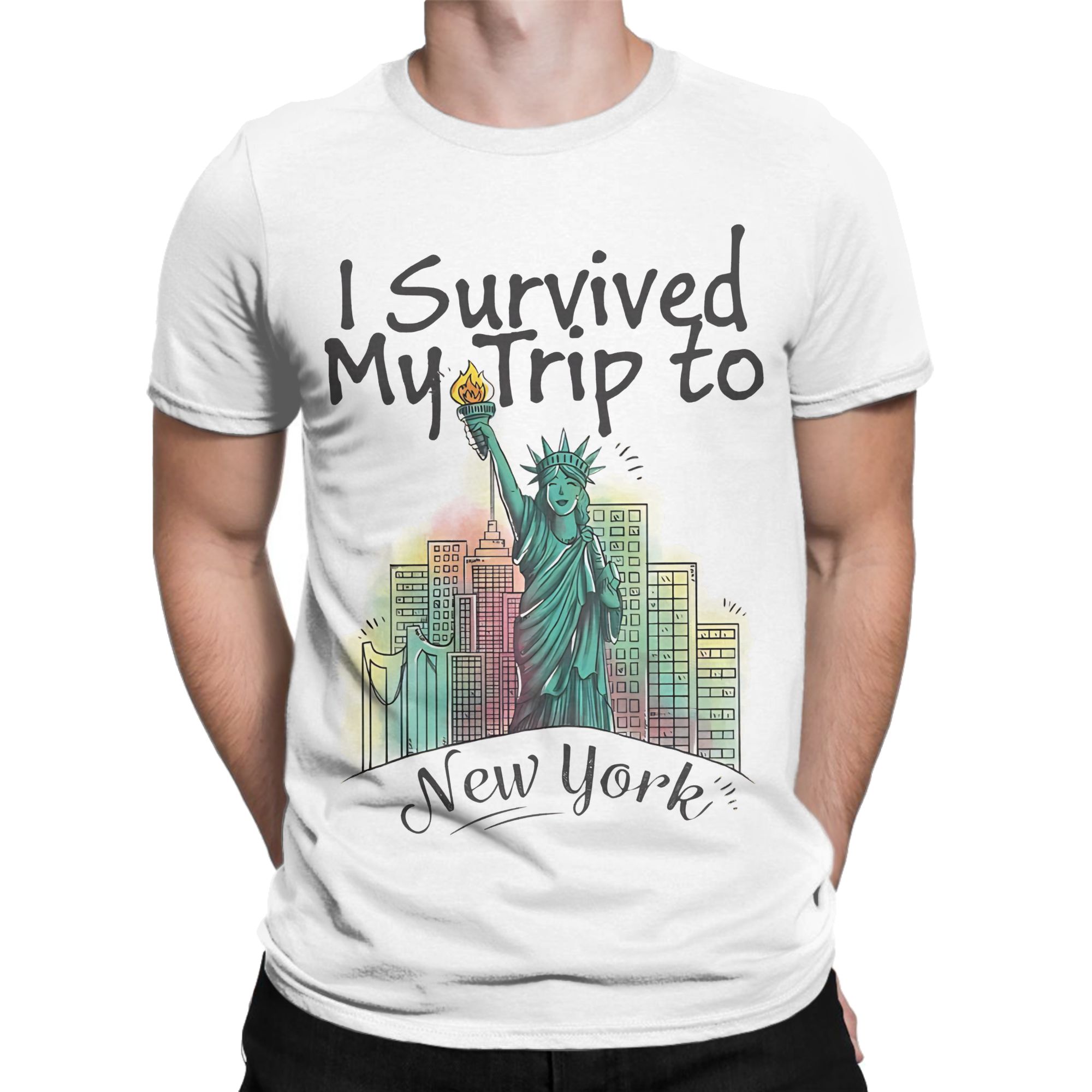 Camiseta Retro I Survived My T - Summer Clothing Nyc reseña y precio