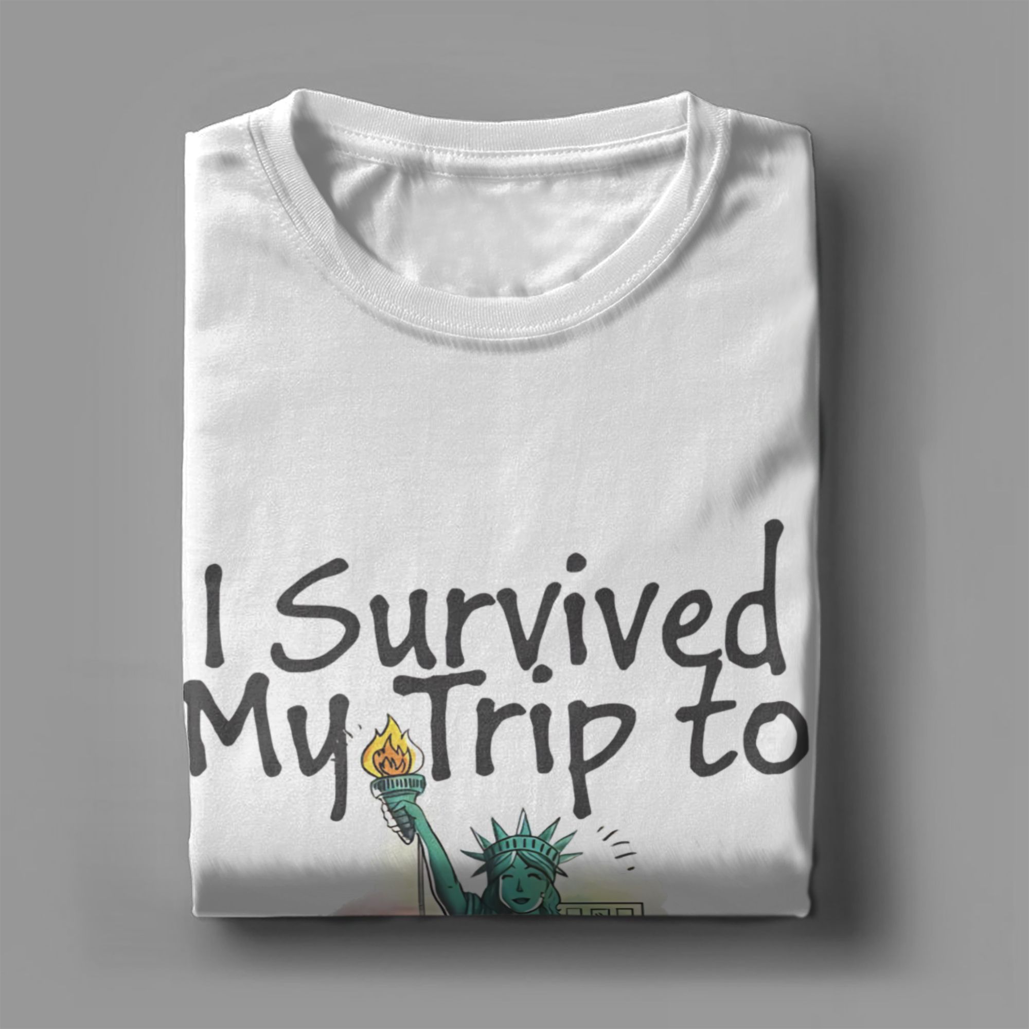 Camiseta Retro I Survived My T - Summer Clothing Nyc reseña y precio