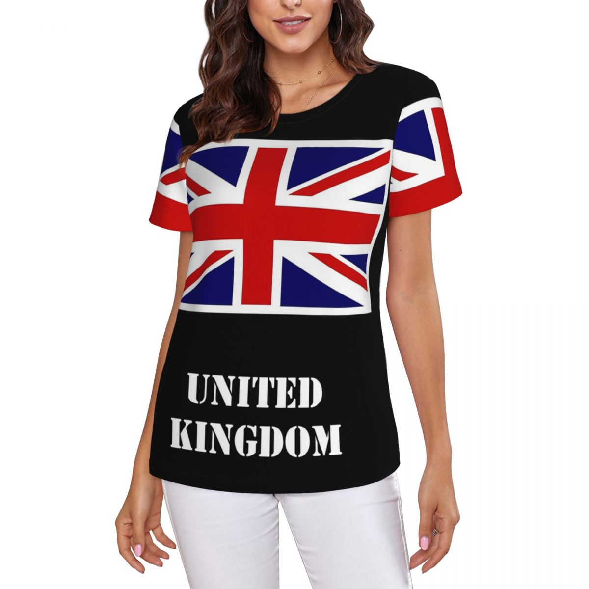 Camiseta con bandera Union Jac - Womens Summer Clothing Uk reseña y precio