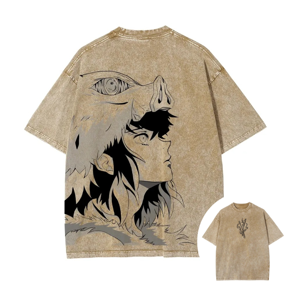 Camiseta Lavada de Demon Slaye - Summer Clothing Good Quality reseña y precio