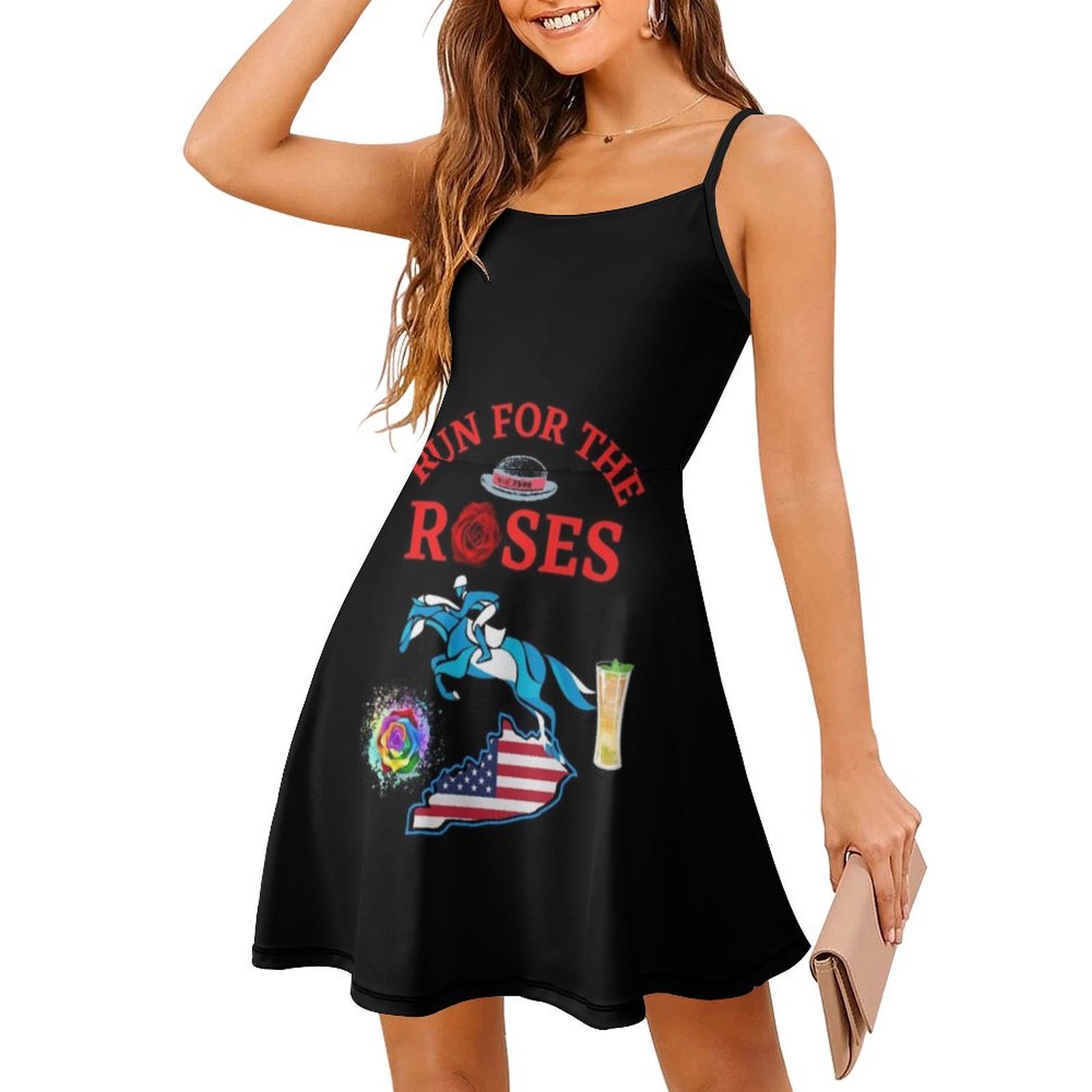 Run For The Roses-vestido de f - Summer Rose Clothing reseña y precio
