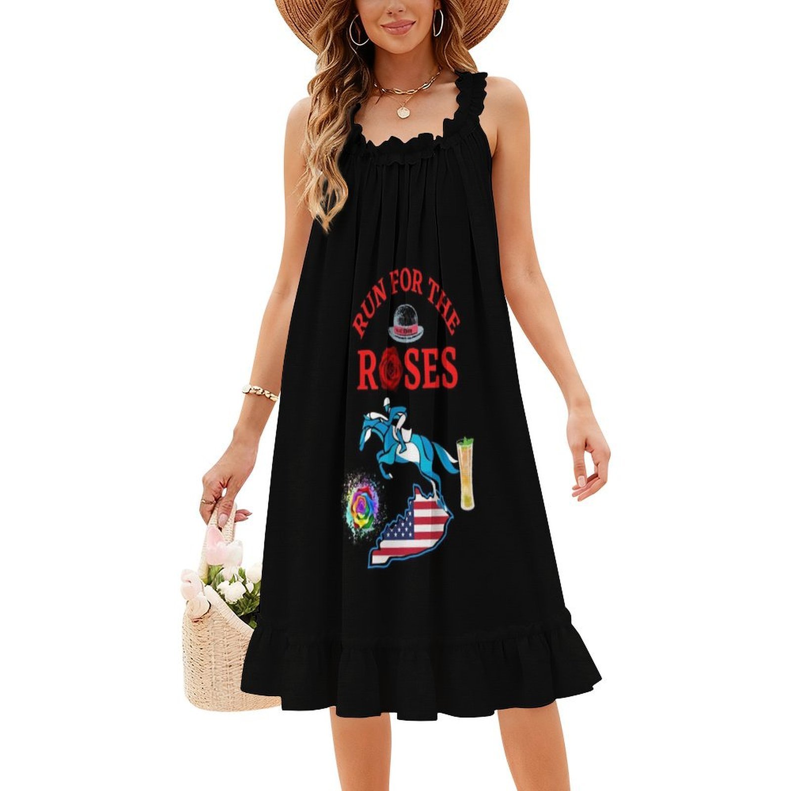 Run For The Roses-vestido de f - Summer Rose Clothing reseña y precio