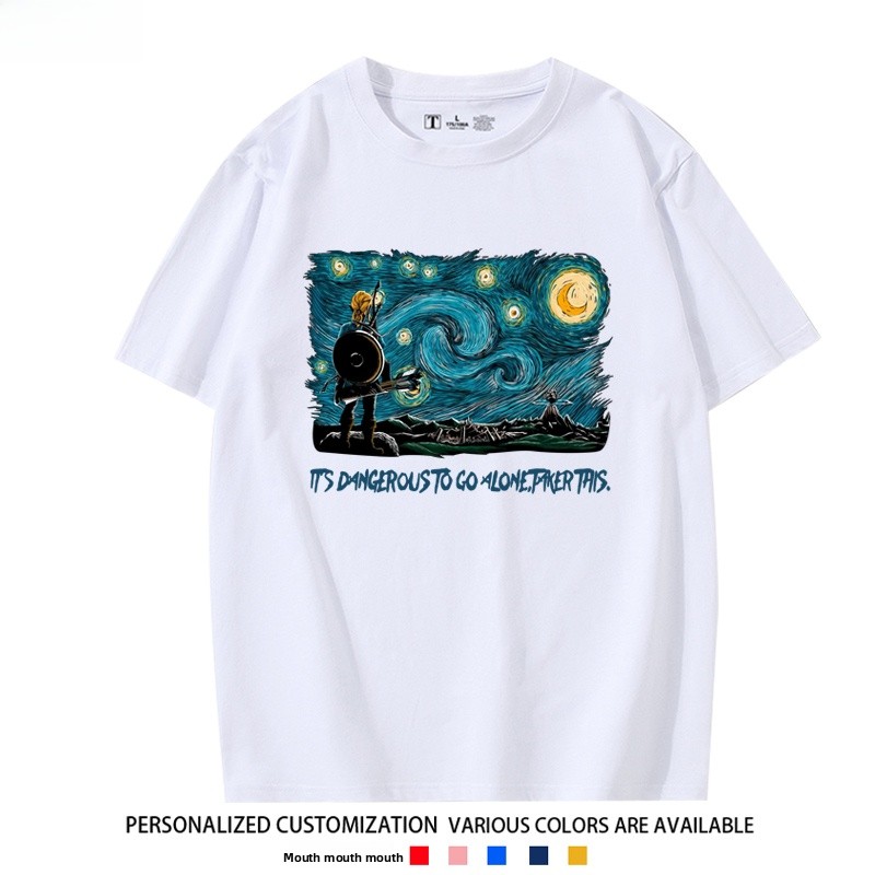   Camiseta de algodón unisex d - Summer Clothing Staples reseña y precio