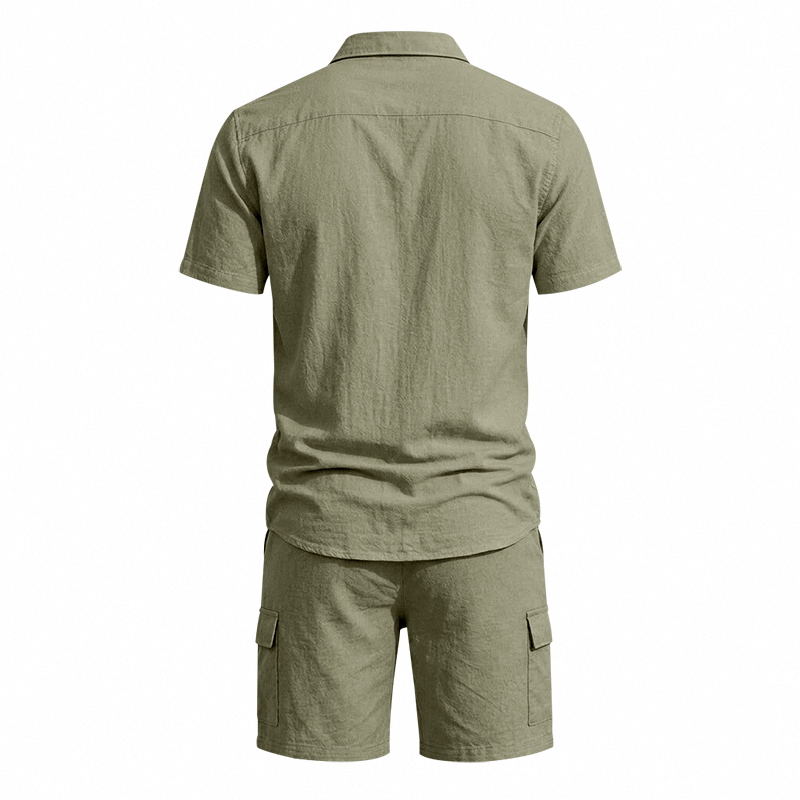 Conjunto de Dos Piezas de Lino - Summer Clothing Outfits reseña y precio